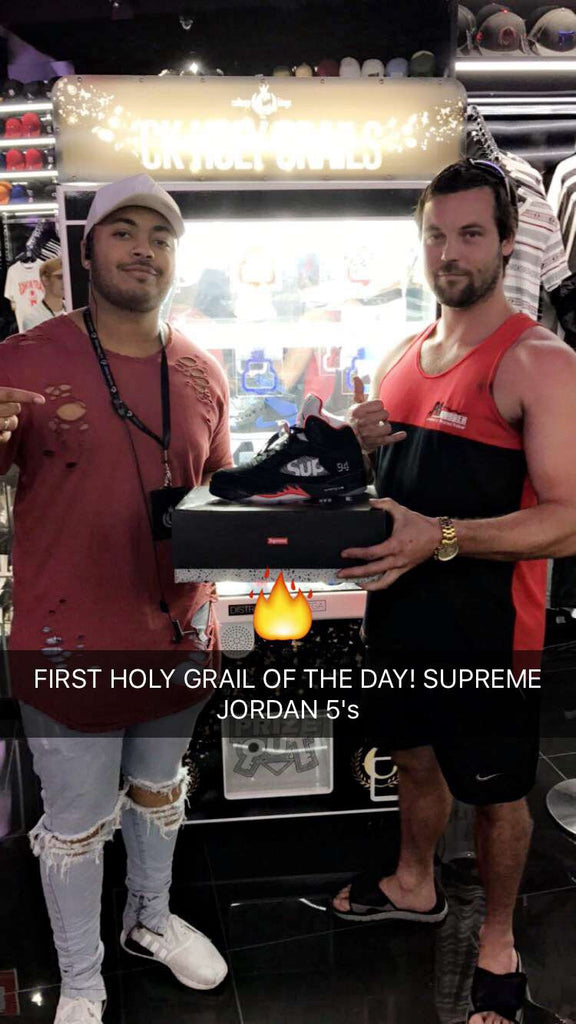 Pacific Fair - Supreme Jordan 5s