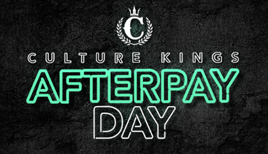 Afterpay Day is here! Shop Now, Pay Later