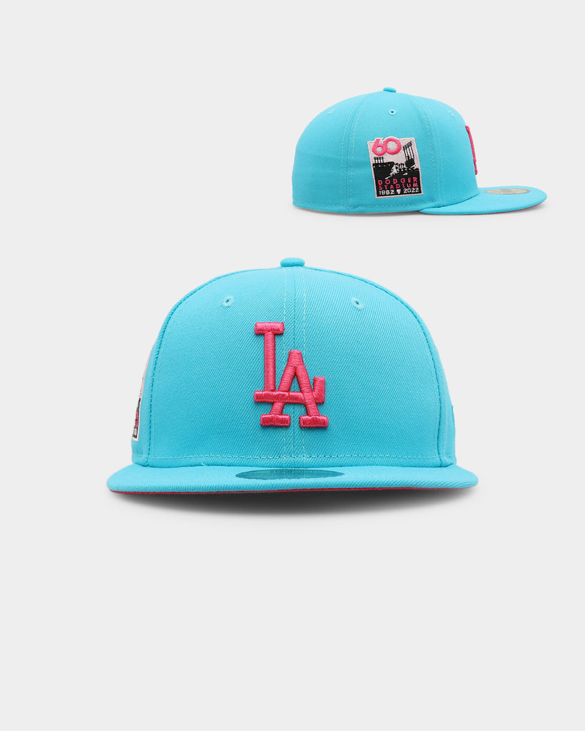 New Era Los Angeles Dodgers 'Neon Vice' 59FIFTY Fitted Neon Blue ...