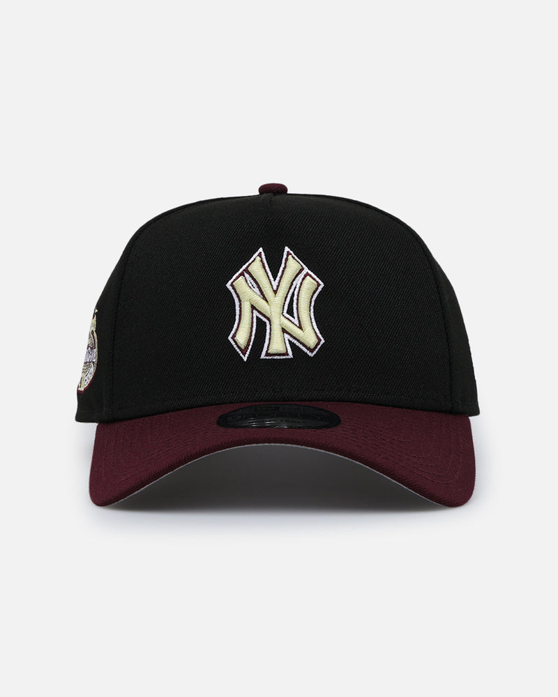 New Era New York Yankees 'Burgundy Bounceback' 9FORTY A-Frame Snapback Black/Maroon