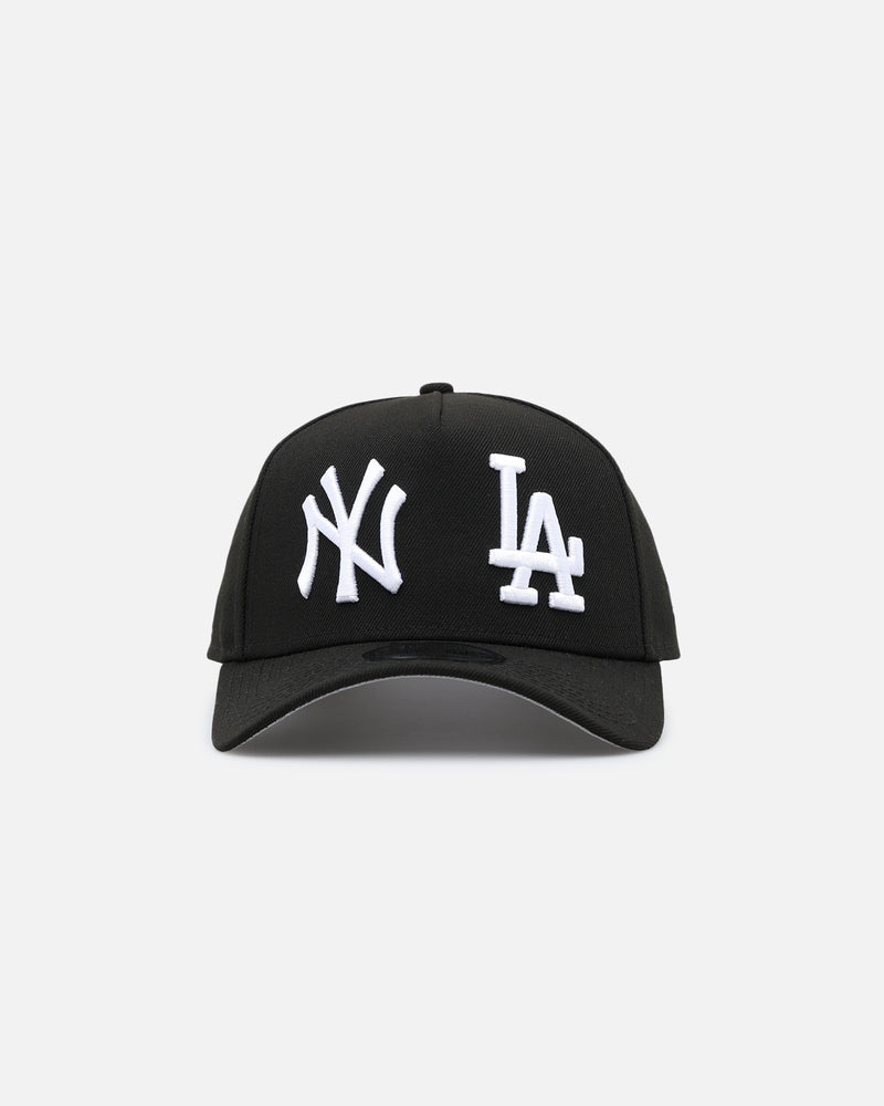 New Era New York Yankees X Los Angeles Dodgers 'Dual Logo' 9FORTY A-Frame Snapback Black/White