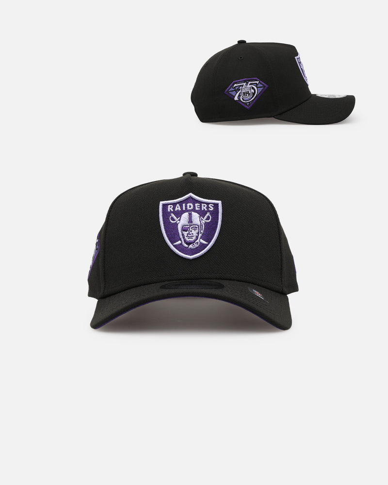 New Era Las Vegas Raiders 'Purple Haze' 9FORTY A-Frame Snapback Black/Purple