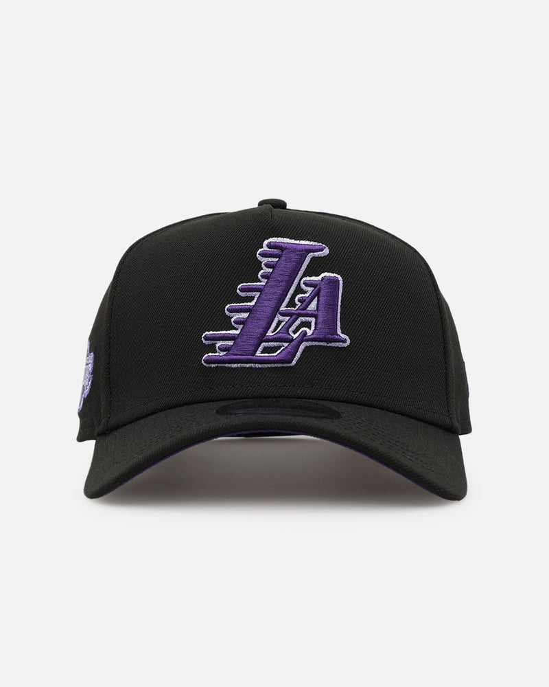 New Era Los Angeles Lakers 'Purple Haze' 9FORTY A-Frame Snapback Black/Purple