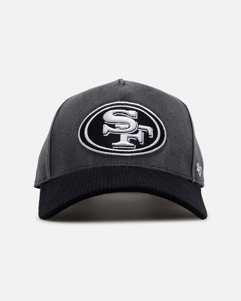 47 Brand 47 Brand San Francisco 49ers 'Apollo Corduroy' 47 Offside DT Strapback Black