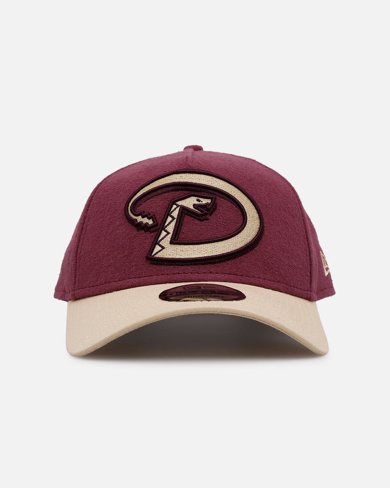 New Era New Era Arizona Diamondbacks 'Moleskin' 9FORTY A-Frame Snapback Maroon