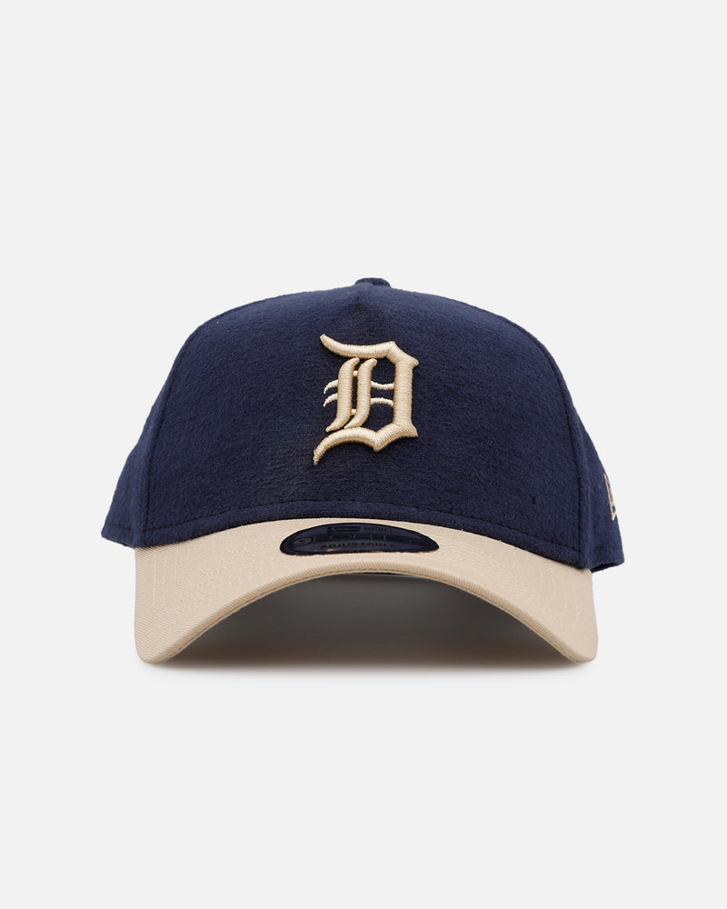 New Era Detroit Tigers 'Moleskin' 9FORTY A-Frame Snapback Navy