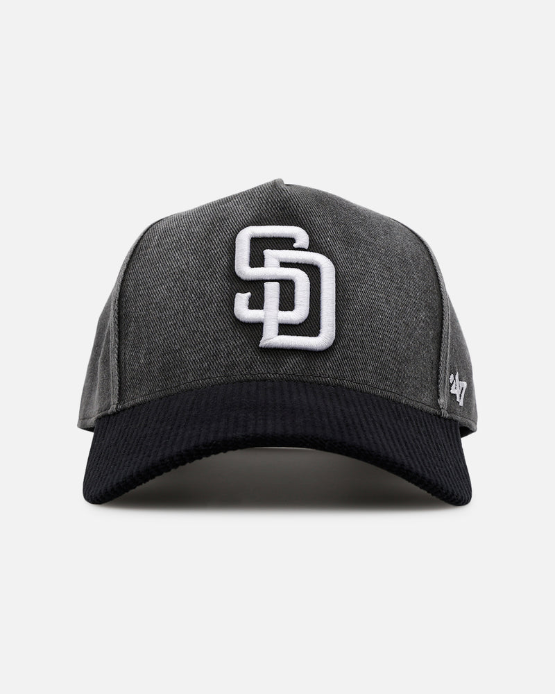 47 Brand San Diego Padres 'Apollo Corduroy' Offside DT Snapback Black