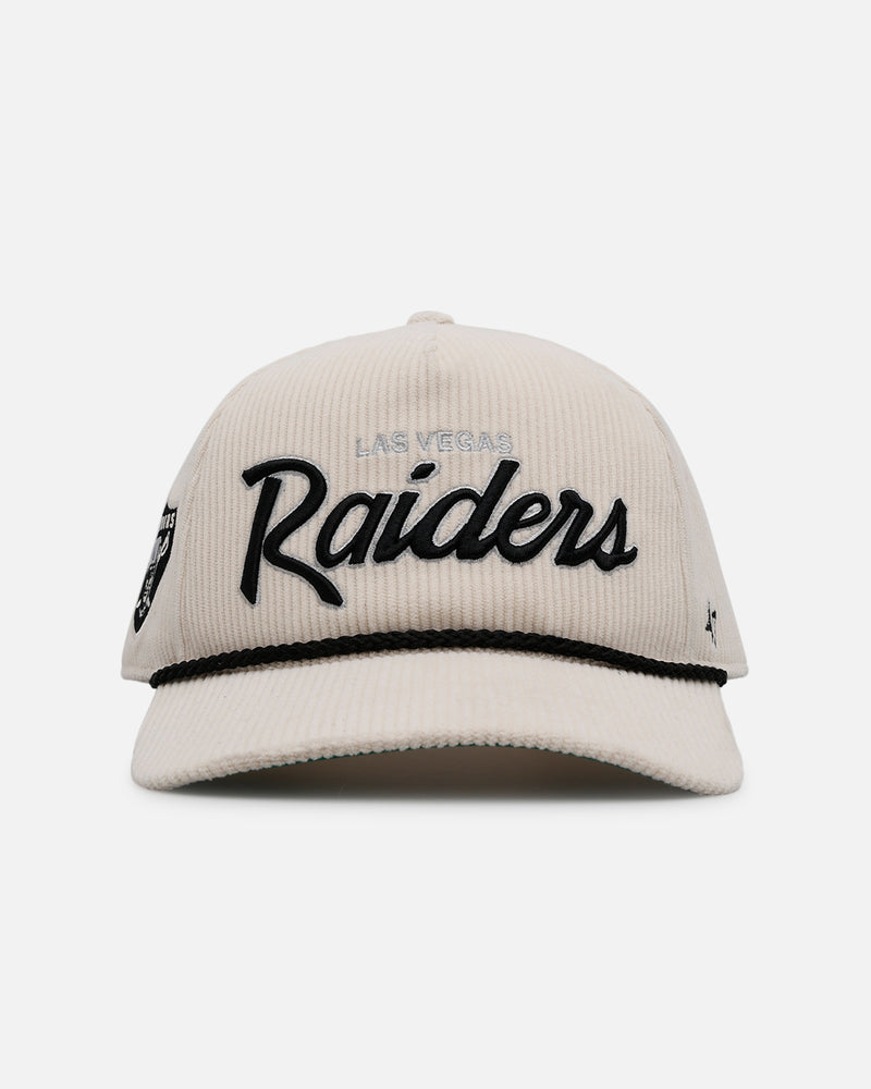 47 Brand Las Vegas Raiders 'Natural Script' Premium Hitch Corduroy Snapback