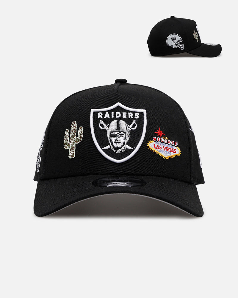 New Era Las Vegas Raiders 'City Icons' 9FORTY A-Frame Snapback Black