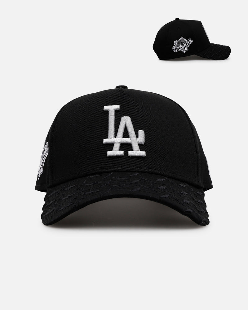 New Era Los Angeles Dodgers 'Dark Steel' 9FORTY A-Frame Snapback Black/Grey