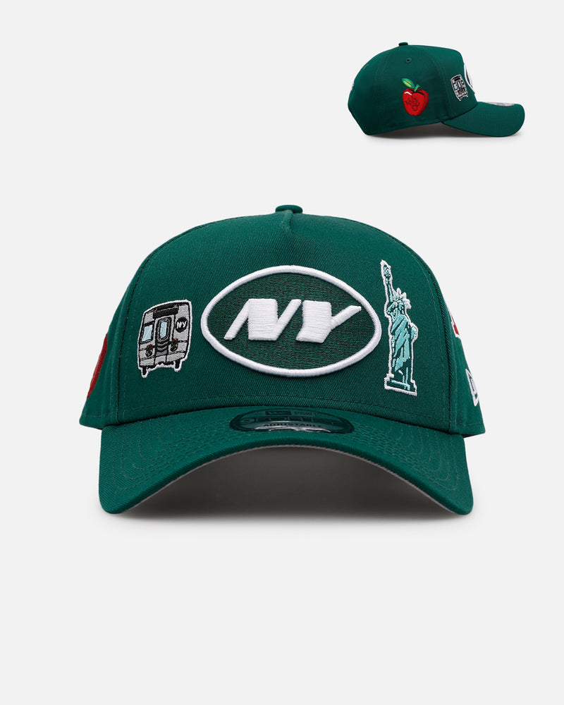 New Era York Jets 'City Icons' 9FORTY A-Frame Snapback Green