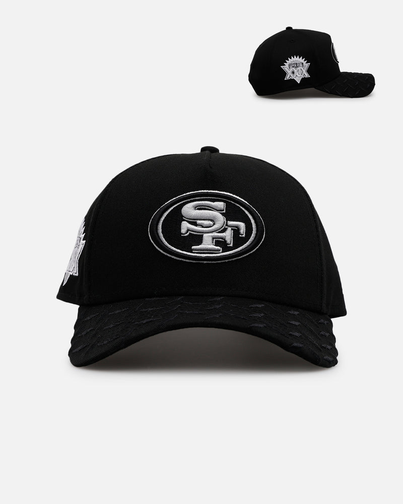 New Era New Era San Francisco 49ers 'Dark Steel' 9FORTY A-Frame Snapback Black/Grey