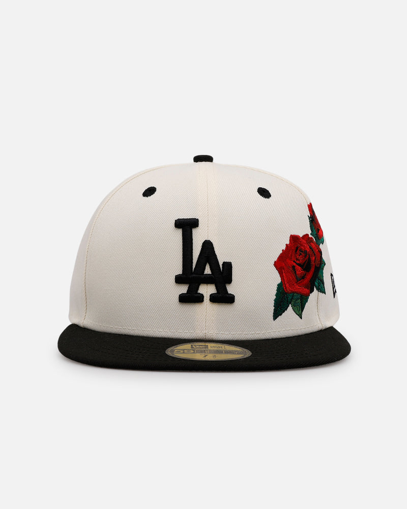 New Era Los Angeles Dodgers 'Chrome Black Roses' 59FIFTY Fitted Chrome/Black