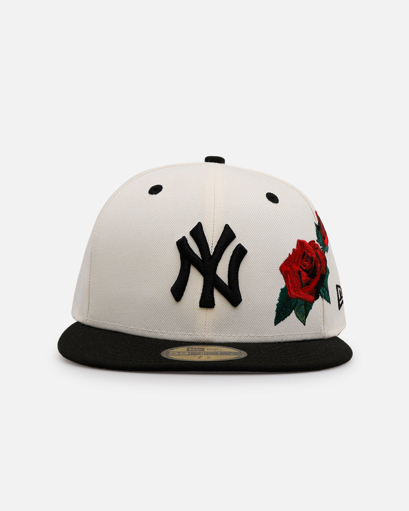 New Era York Yankees 'Chrome Black Roses' 59FIFTY Fitted Chrome/Black