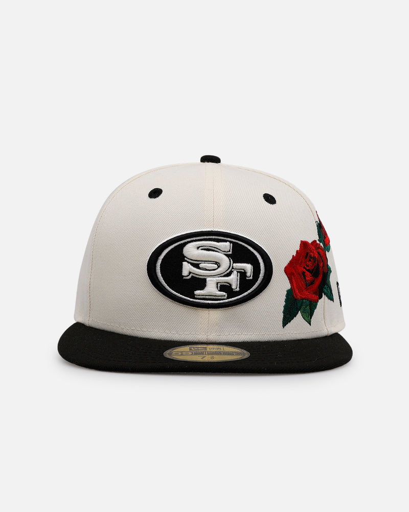 New Era New Era San Francisco 49ers 'Chrome Black Roses' 59FIFTY Fitted Chrome/Black