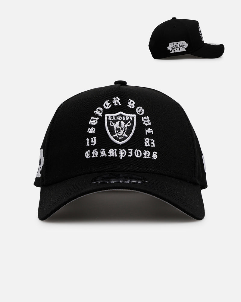 New Era New Era Las Vegas Raiders 'Gothic Arch 2.0' 9FORTY A-Frame Snapback Black/White