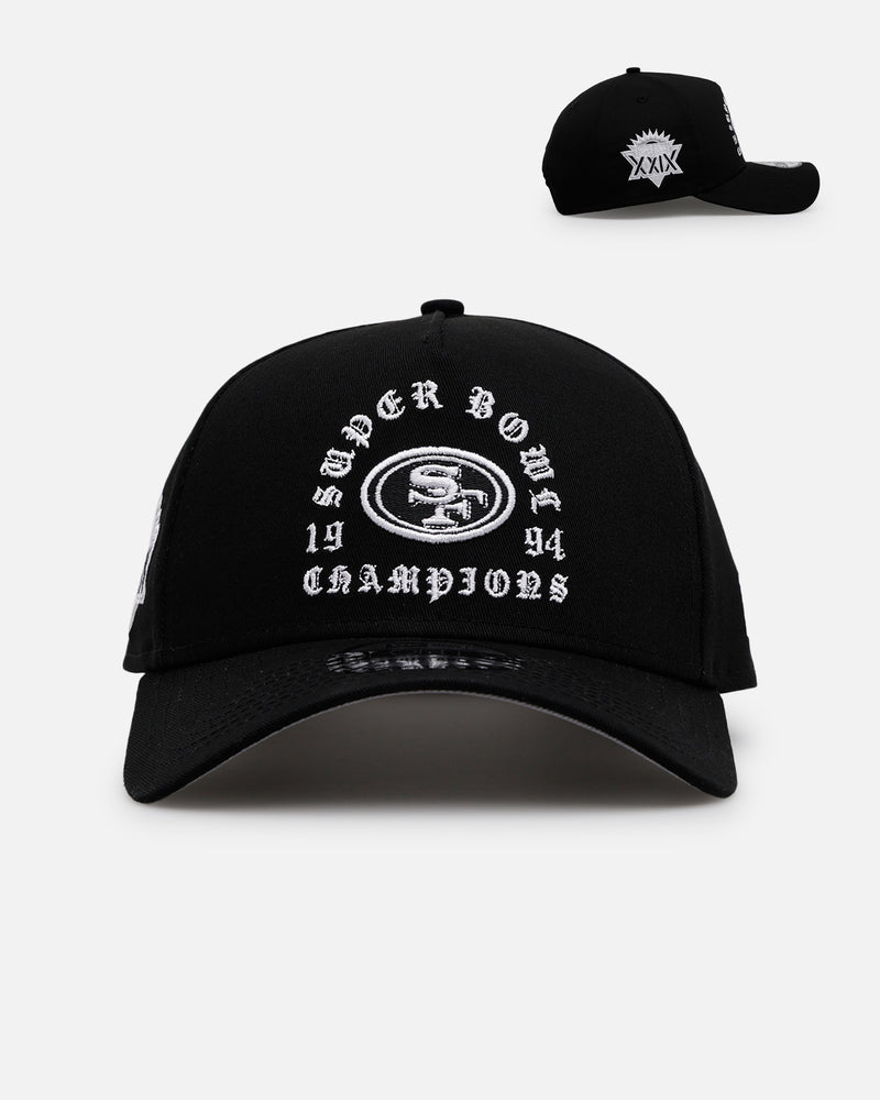 New Era New Era San Francisco 49ers 'Gothic Arch 2.0' 9FORTY A-Frame Snapback Black/White