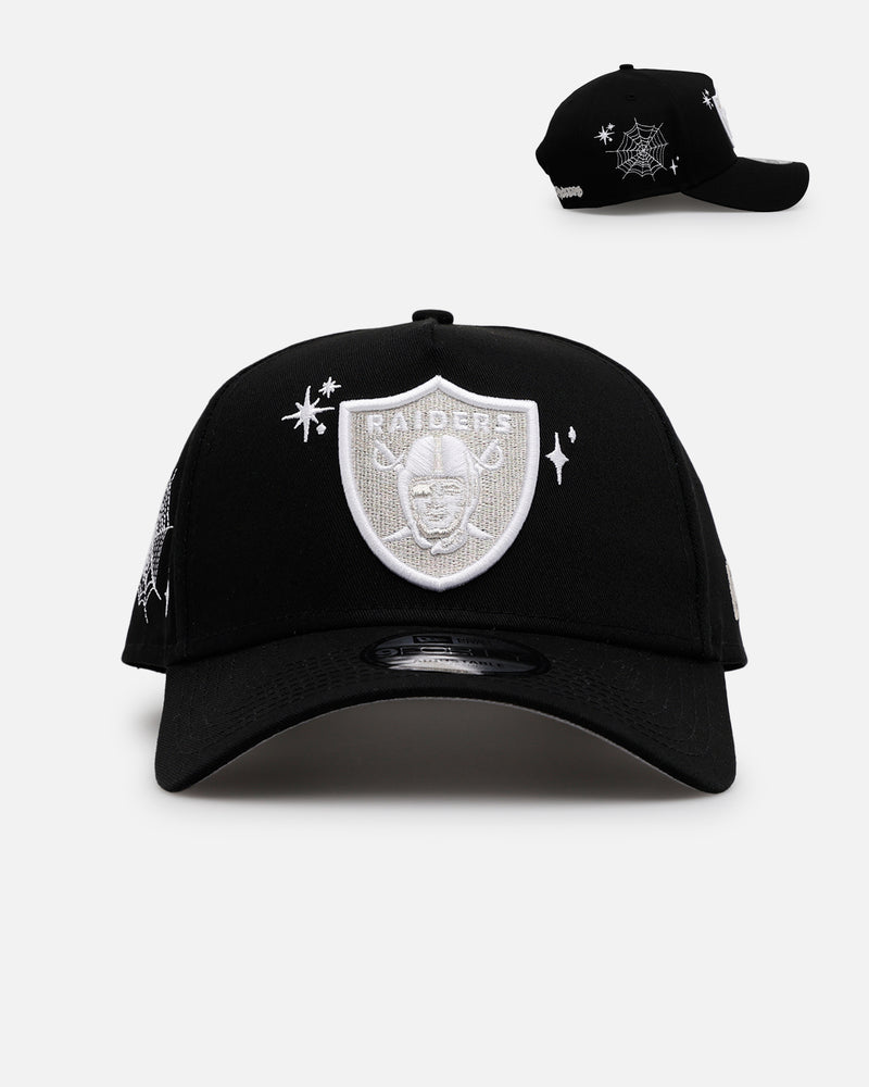 New Era Las Vegas Raiders 'Grit 3.0' 9FORTY A-Frame Snapback Black/White