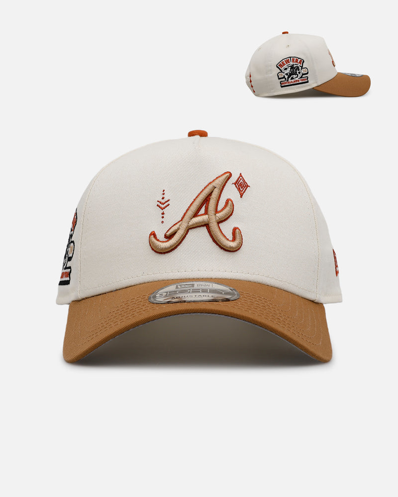 New Era Atlanta Braves 'Sunset Trails' 9FORTY A-Frame Snapback Rust