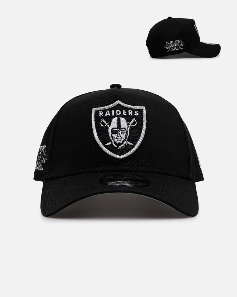 New Era Las Vegas Raiders 'Raised Metallic Chainstitch' 9FORTY A-Frame Snapback