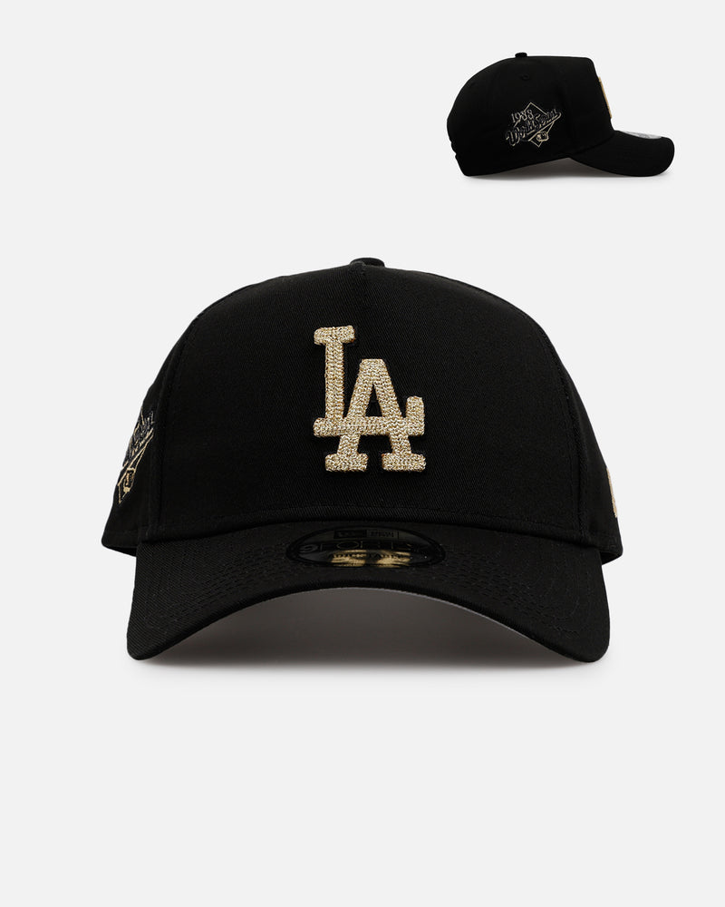 New Era Los Angeles Dodgers 'Raised Metallic Chainstitch' 9FORTY A-Frame Snapback