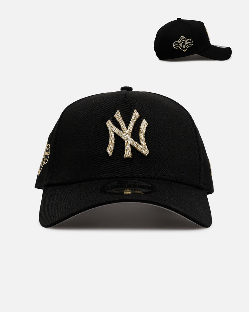 New Era York Yankees 'Raised Metallic Chainstitch' 9FORTY A-Frame Snapback