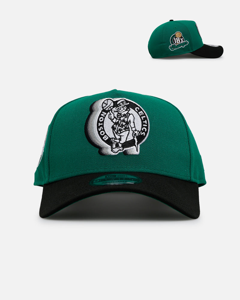 New Era Boston Celtics 'Cascade' 9FORTY A-Frame Snapback Green