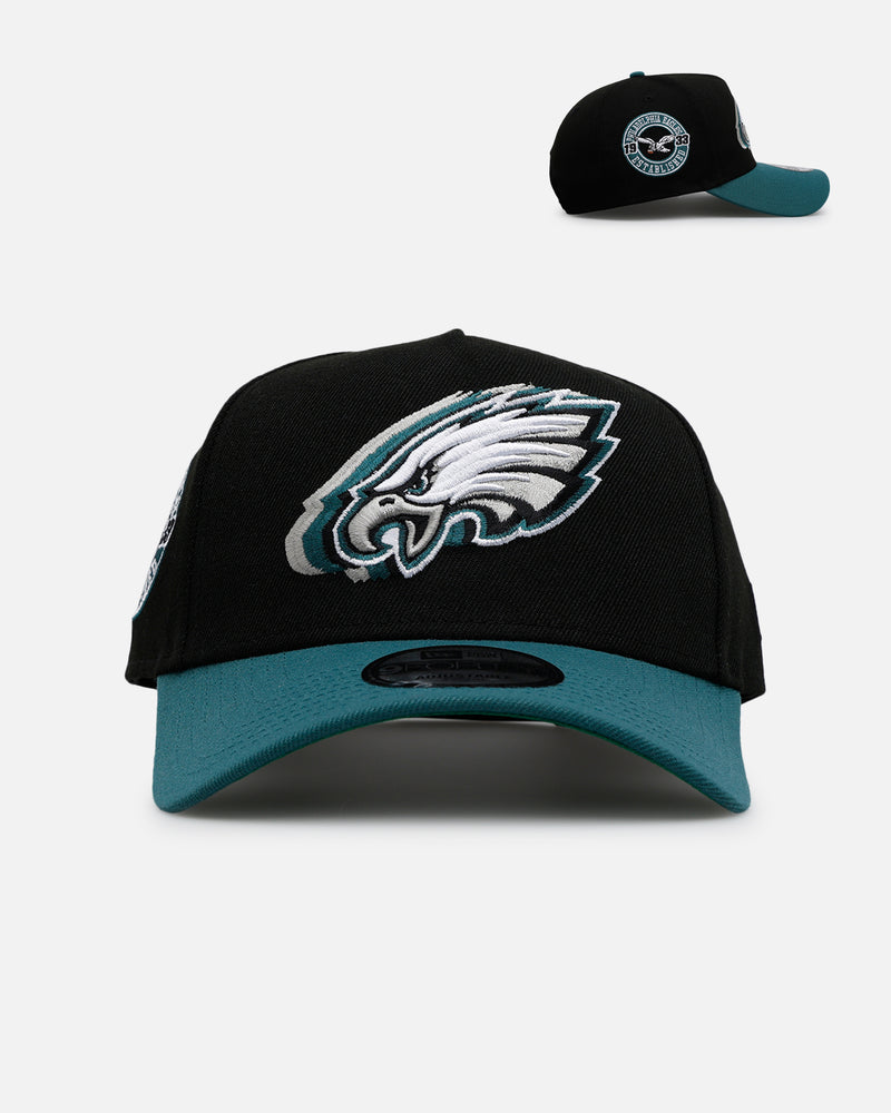 New Era Philadelphia Eagles 'Cascade' 9FORTY A-Frame Snapback Black