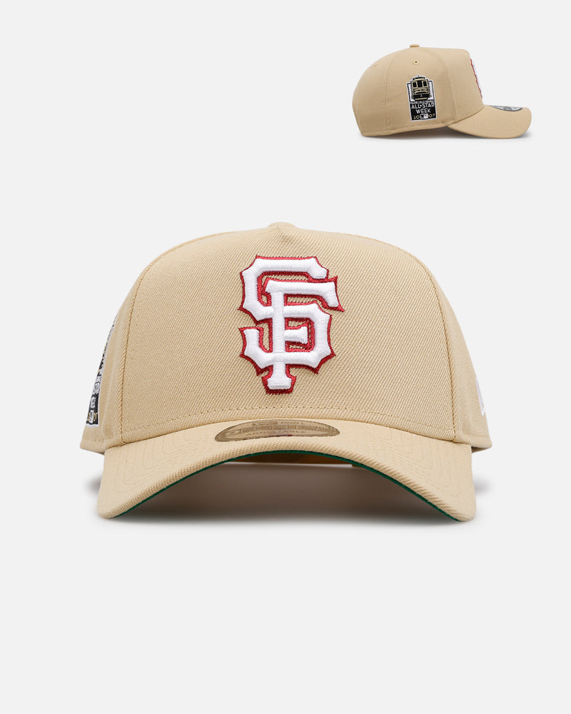 New Era New Era San Francisco Giants 'Crossover' 9FORTY A-Frame Snapback Gold