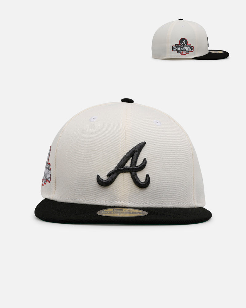 New Era New Era Atlanta Braves 'Chrome Black Metallic' 59FIFTY Fitted Chrome/Black