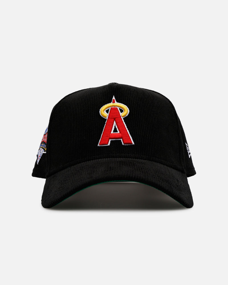 New Era Los Angeles Angels 'Black Cord' 9FORTY A-Frame Corduroy Snapback