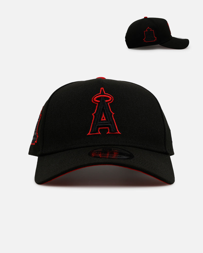 New Era Los Angeles Angels 'Outline' 9FORTY A-Frame Snapback Black