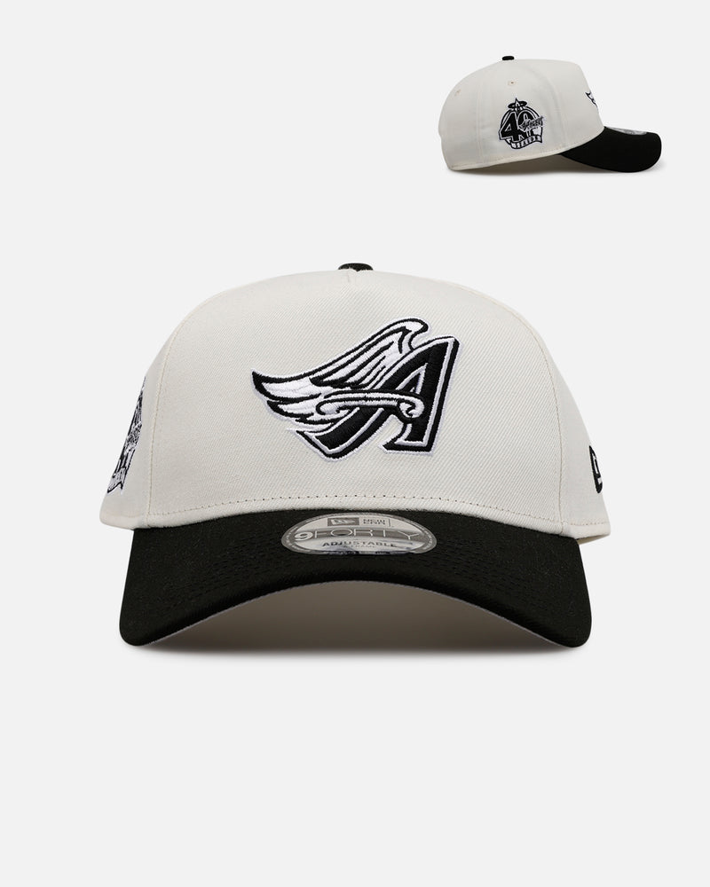 New Era Los Angeles Angels 'Chrome Black' 9FORTY A-Frame Snapback Chrome/Black