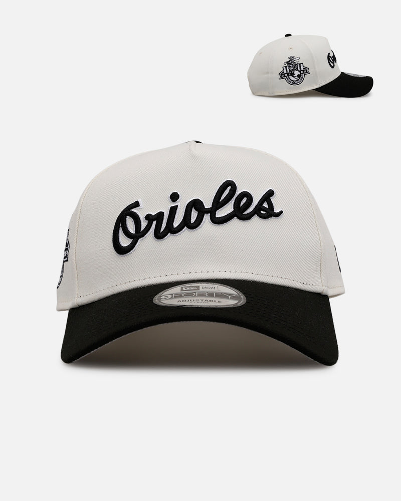 New Era Baltimore Orioles 'Chrome Black' 9FORTY A-Frame Snapback Chrome/Black