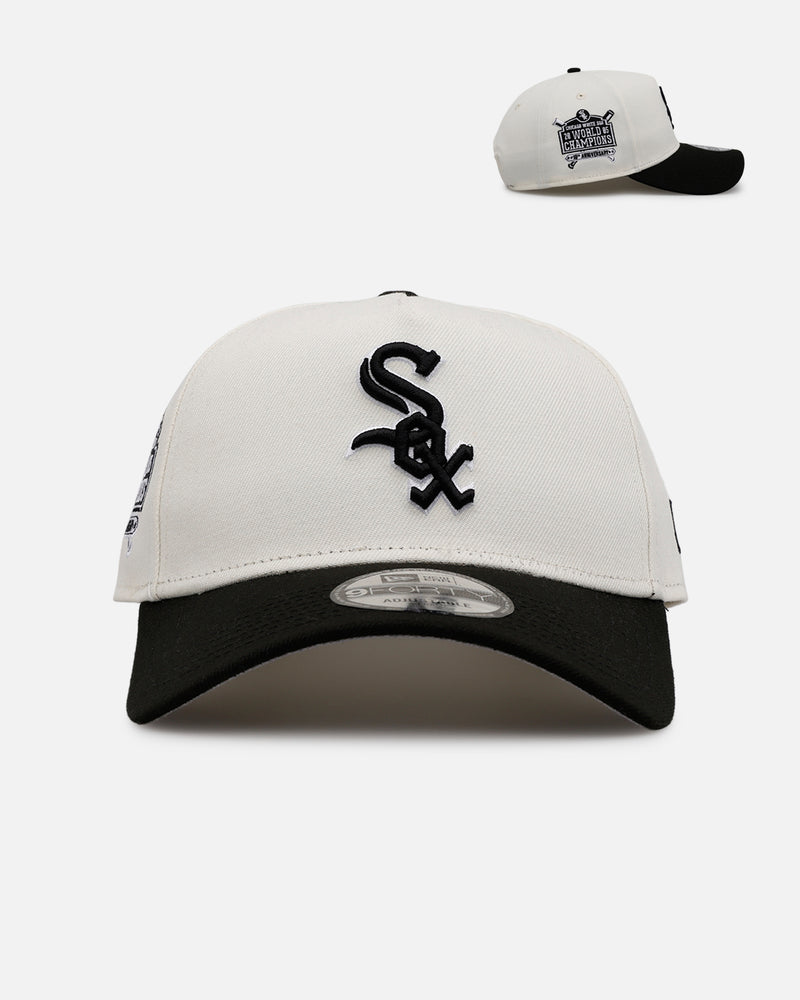 New Era Chicago White Sox 'Chrome Black' 9FORTY A-Frame Snapback Chrome/Black