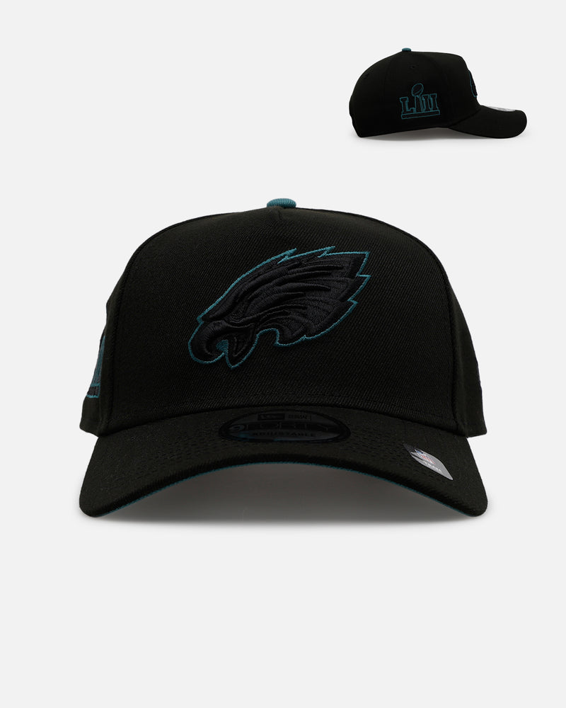 New Era Philadelphia Eagles 'Outline' 9FORTY A-Frame Snapback Black