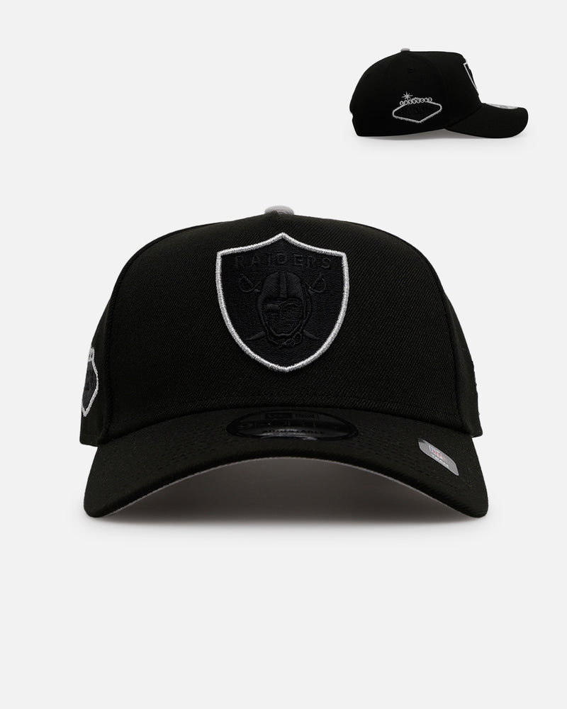 New Era Las Vegas Raiders 'Outline' 9FORTY A-Frame Snapback Black