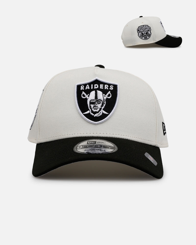 New Era Las Vegas Raiders 'Chrome Black' 9FORTY A-Frame Snapback Chrome/Black