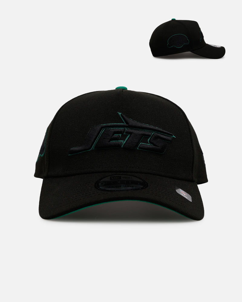 New Era York Jets 'Outline' 9FORTY A-Frame Snapback Black