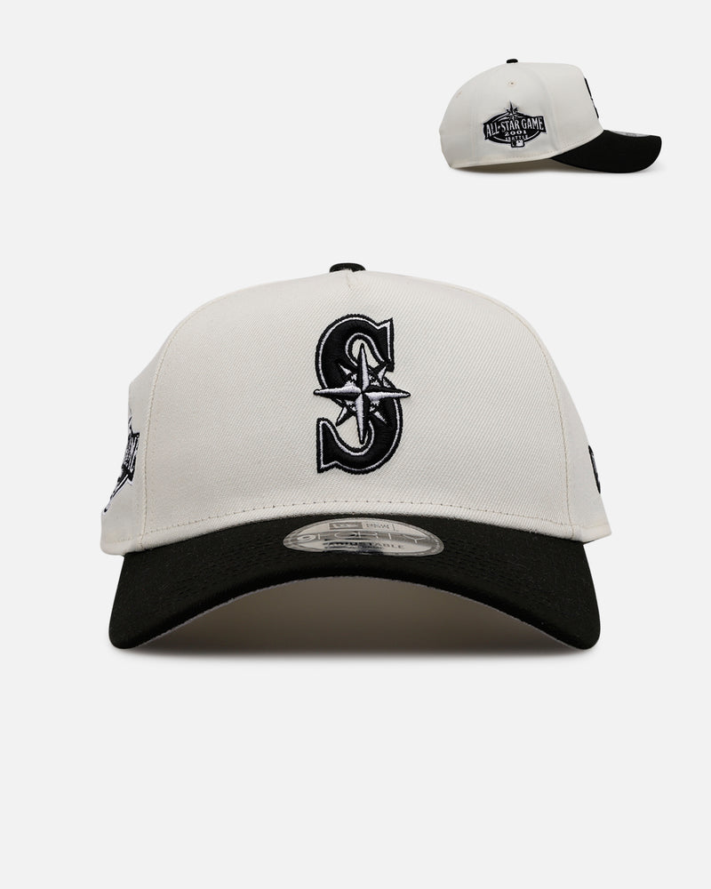 New Era New Era Seattle Mariners 'Chrome Black' 9FORTY A-Frame Snapback Chrome/Black