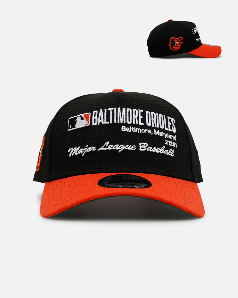 New Era New Era Baltimore Orioles 'Workleague' 9FORTY A-Frame Snapback Black