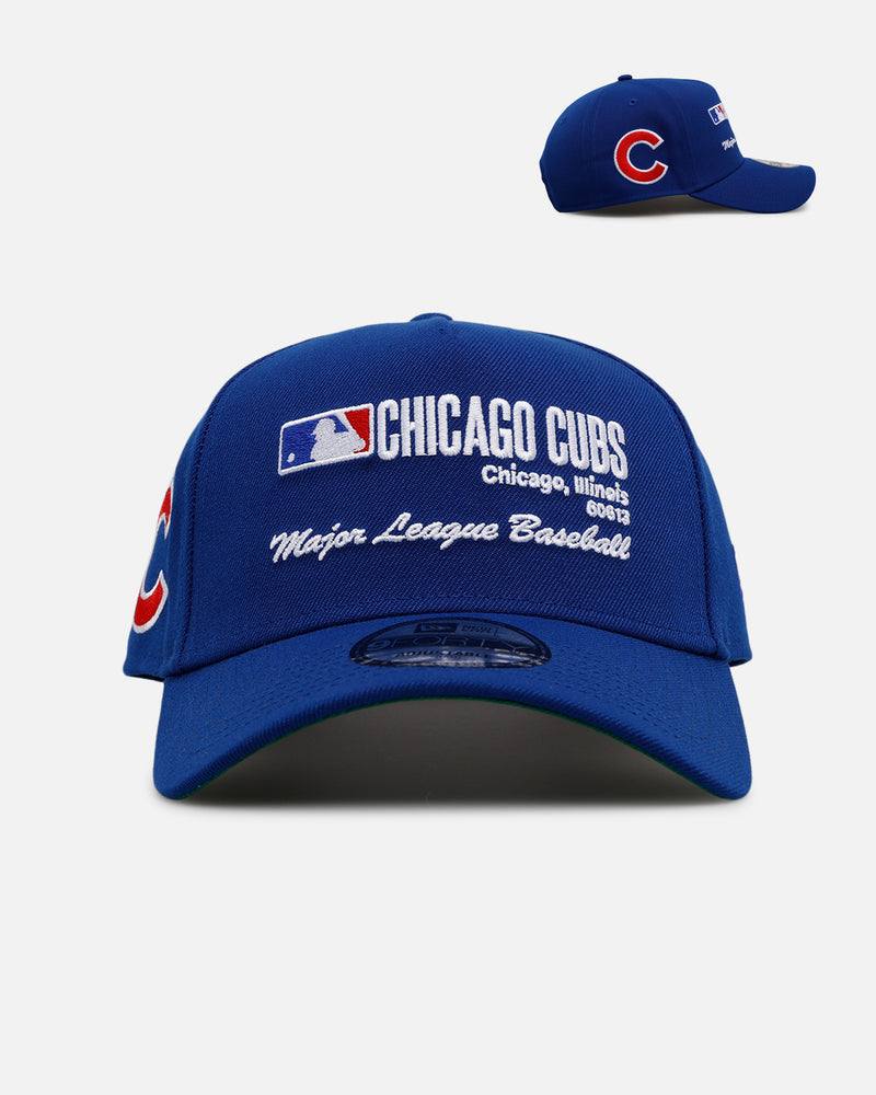 New Era New Era Chicago Cubs 'Workleague' 9FORTY A-Frame Snapback Blue