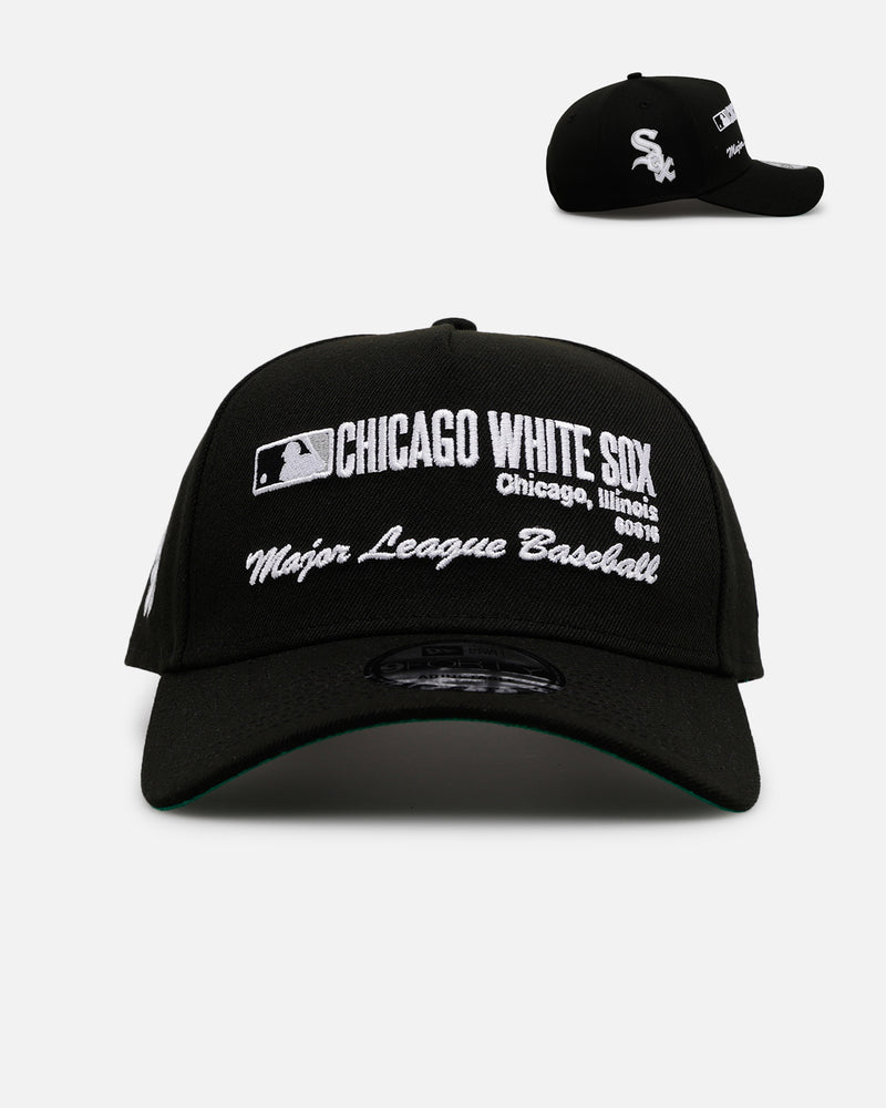 New Era New Era Chicago White Sox 'Workleague' 9FORTY A-Frame Snapback Black