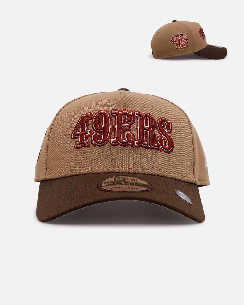 New Era New Era San Francisco 49ers 'Thanksgiving Football' 9FORTY A-Frame Snapback Khaki