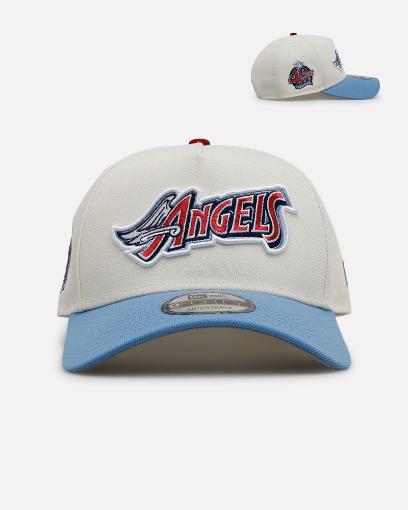 New Era Los Angeles Angels 'Chrome Metallic Wordmark' 9FORTY A-Frame Snapback