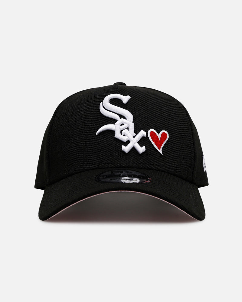 New Era Chicago White Sox 'Heart' 9FORTY A-Frame Snapback Black