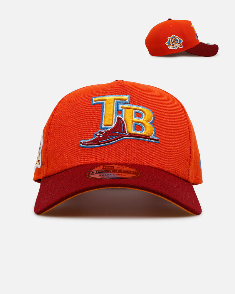 New Era New Era Tampa Bay Rays 'Horizon' 9FORTY A-Frame Snapback Orange