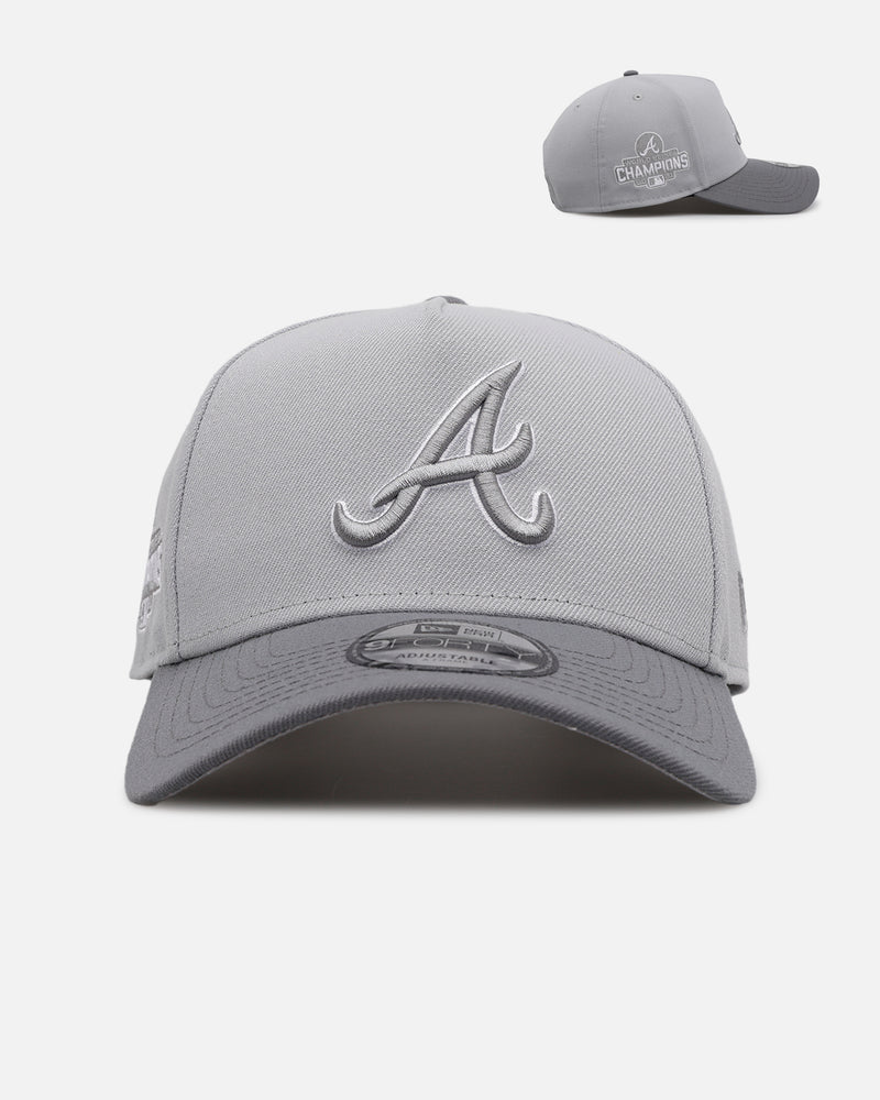 New Era Atlanta Braves 'Smoke' 9FORTY A-Frame Snapback Smoke