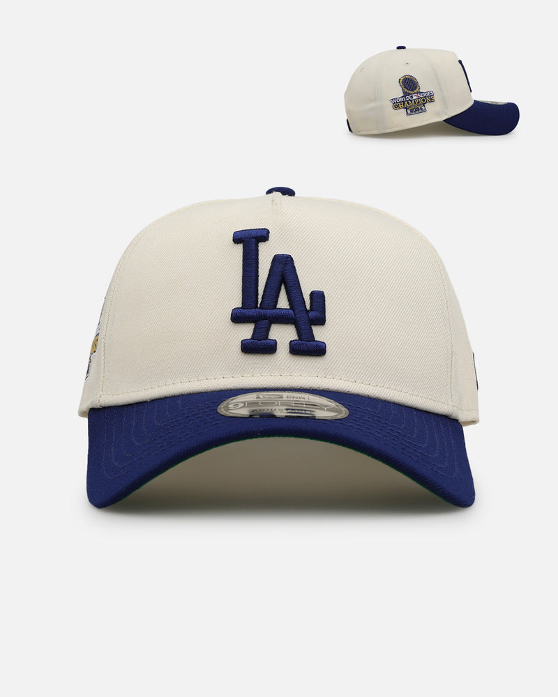 New Era Los Angeles Dodgers '24 Champs' 9FORTY A-Frame Snapback Chrome