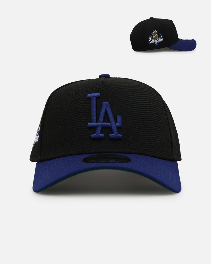 New Era Los Angeles Dodgers '24 Champs' 9FORTY A-Frame Snapback Black